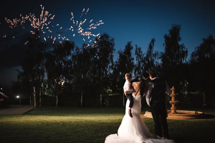 twilight wedding at crondon park