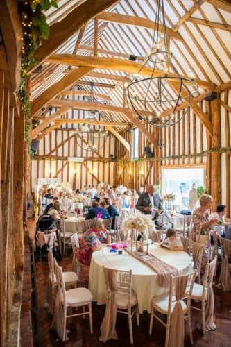 baronial barn wedding venue at Crondon Park in Essex